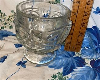 Tiki Glass Mug/Bowl $5.00