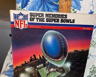 NFL Super Memories of the Super Bowls Record $8.00