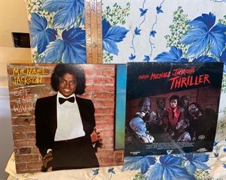 Michael Jackson Record and Laser Disc $20.00 for both 