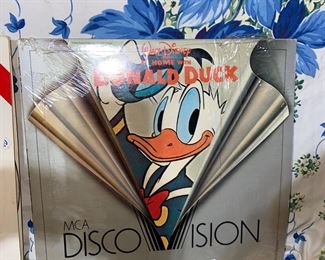 Donald Duck MCA Disco Vision Laser Disc $10.00