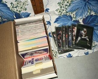 Mixed NFL Cards in box $8.00