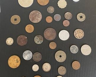 Mixed Coins, Including a token for a Prima Beer $12.00