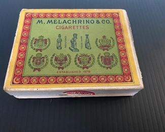 M. Melachrino & Co Cigarettes Box $5.00
