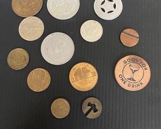 Coins and Tokens $6.00 all 