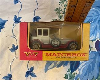 Y-7 Matchbox in box $3.00