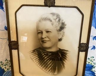 8X12 Frame of Woman Antique $25.00