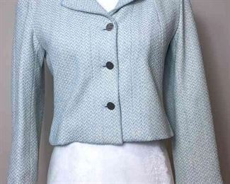 CHANEL Light Blue Blazer