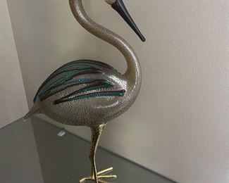 Murano Glass Heron