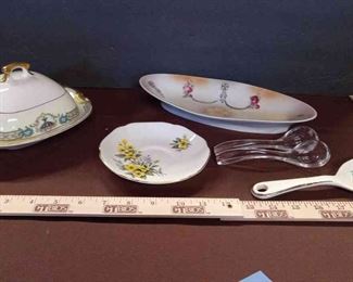 Assorted Decorative Dishes Spoons