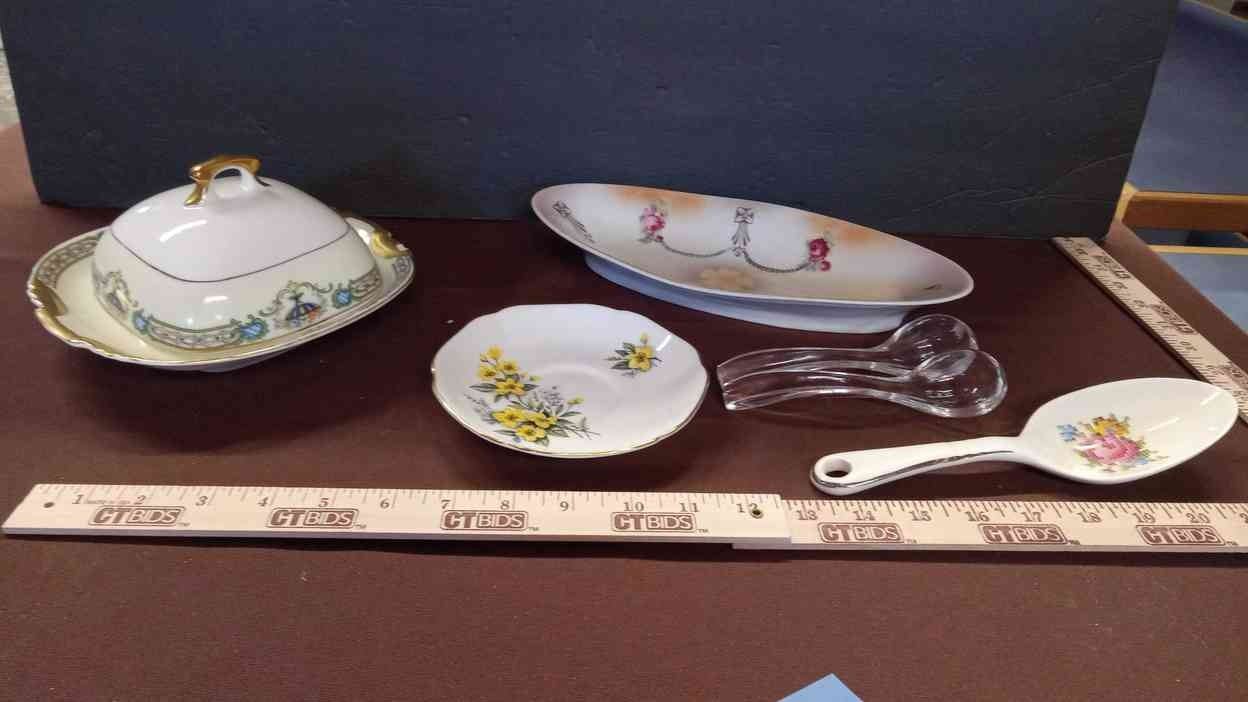 Assorted Decorative Dishes Spoons