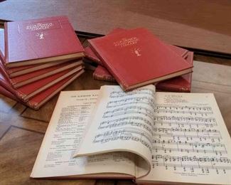 Vintage Scribner Radio Music Library