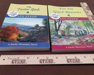 Signed Copies Of 2 Lin Stepp Books