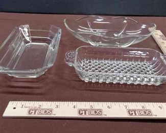 3 Small Serving Dishes