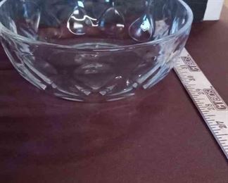 3 Decorative Glass Fruit Bowls