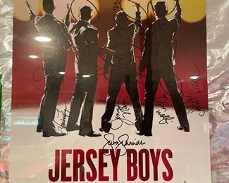Jersey Boys Original Cast Signed