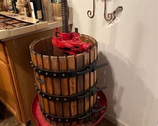 Imported Italian Genuine Wine Press