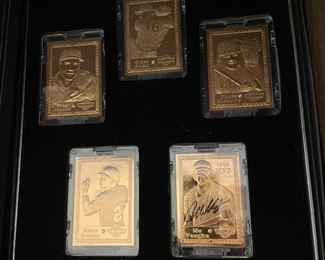 Promint Gold Clad Baseball Card Sets