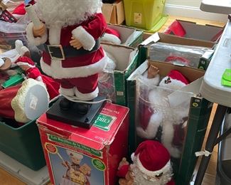 Large Qty. Christmas and Holiday Decorations, Ornaments, Lights