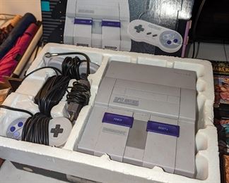 SNES in box