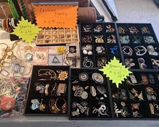 Costume jewelry $4 each