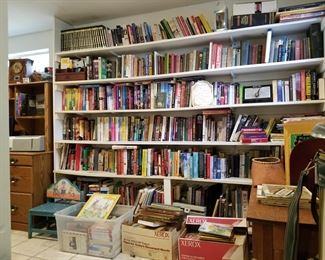 Books, books, books all $1.00 Saturday!