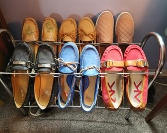 Coach
Anne Klein
Keds & many more name brand shoes available (size 9 to 10) 
