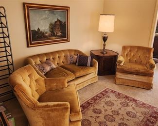 Loveseat and 1 chair sold