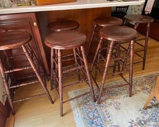 6 Stools purchased from Curt Schilling’s estate sale 