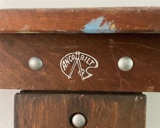 Anco Bilt Wood Painting Easel 