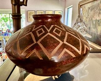 Pottery Vase Made in Nicaragua 