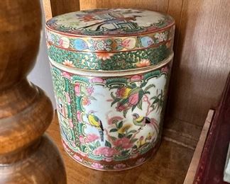 Chinoiserie Ginger/Tea Jar