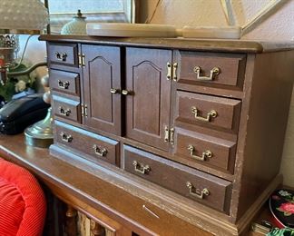 Chippendale Style Jewelry Box
