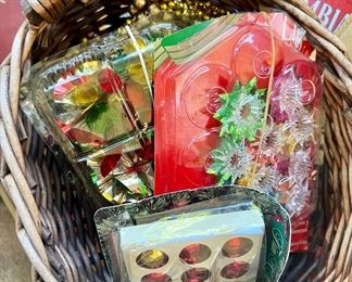 Assortment of Christmas Decor & Ornaments