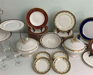 Classy Reds, Blue And Gold