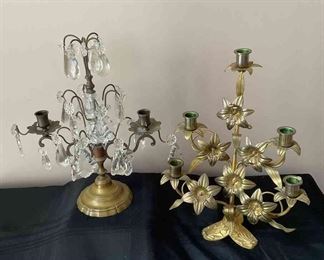 Floral Candelabras