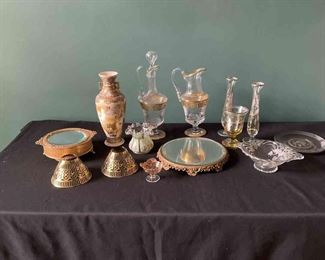 Golden Eyed Glassware