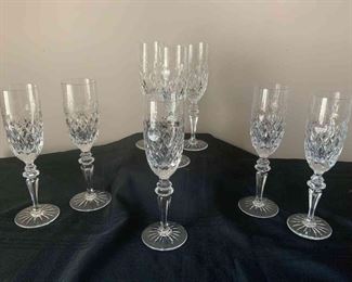 Rogaska Crystal Champagne Flutes
