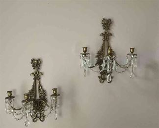 Vintage Candle Sconces