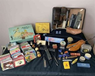 Vintage Shoe Polishing And Friends