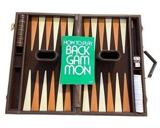 Lot 051   0 Bid(s)
Vintage Backgammon Board with Travel Case.