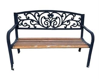 Lot 102   3 Bid(s)
Nazarria Metal Outdoor Bench