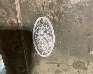 1940 Army footlocker