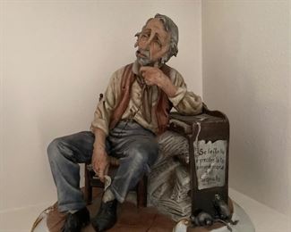 Vintage Italian Capodimonte Figurine