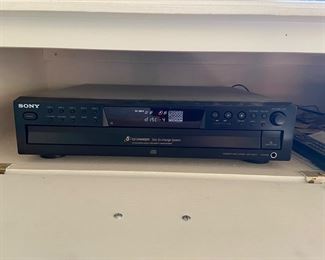 Sony 5 Disc CD Player