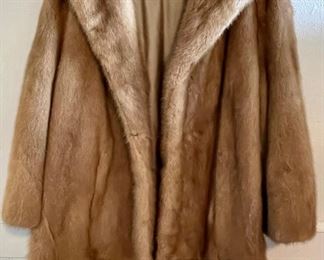 Vintage May - D&F Mink Fur Coat Ladies Large 