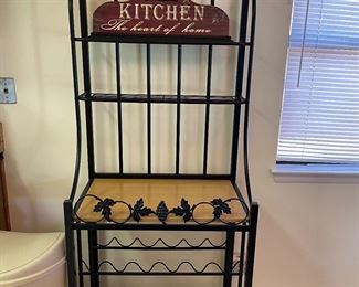 Iron kitchen rack