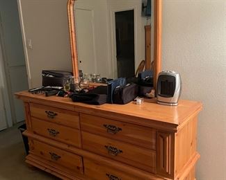 Matching dresser, solid wood 