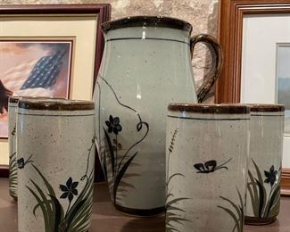 Beautiful pottery set from Mexico