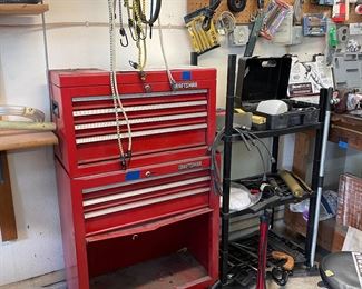 Craftsman tool box with all kinds of goodies