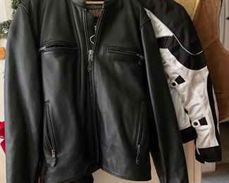 Motorcycle jackets, New Street and Steel